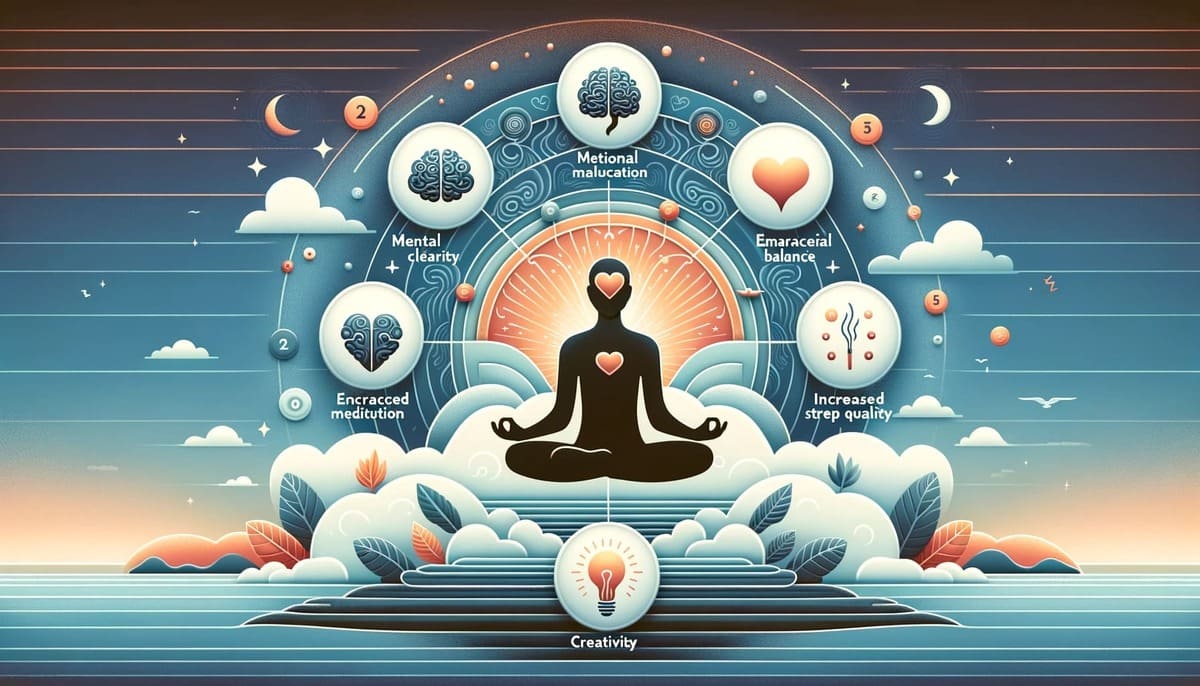 An infographic showcasing the key benefits of using incense designed in a visually appealing style Discover the Best Incense for Manifestation